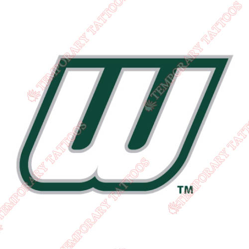 Wagner Seahawks Customize Temporary Tattoos Stickers NO.6868